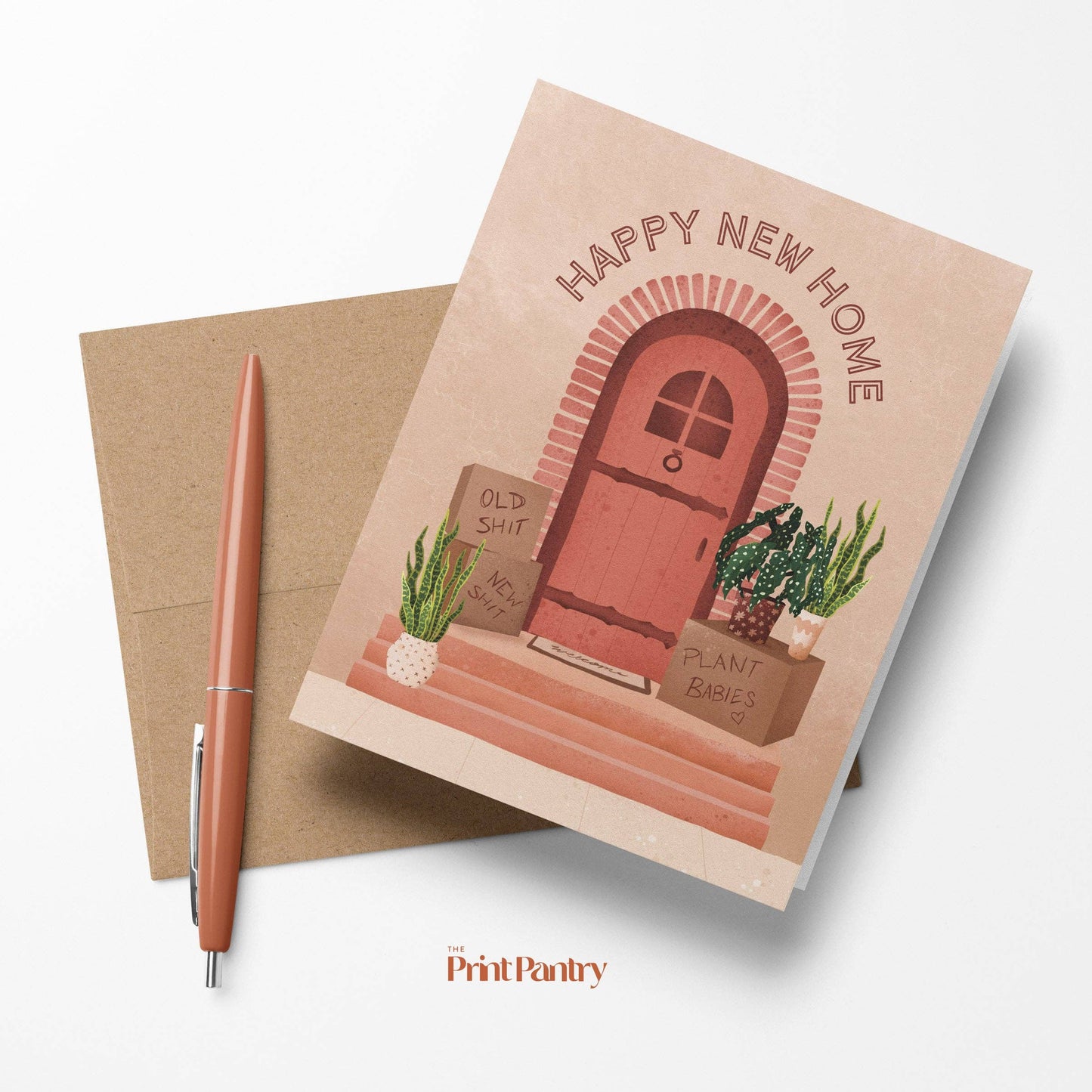 Happy New Home Greeting Card