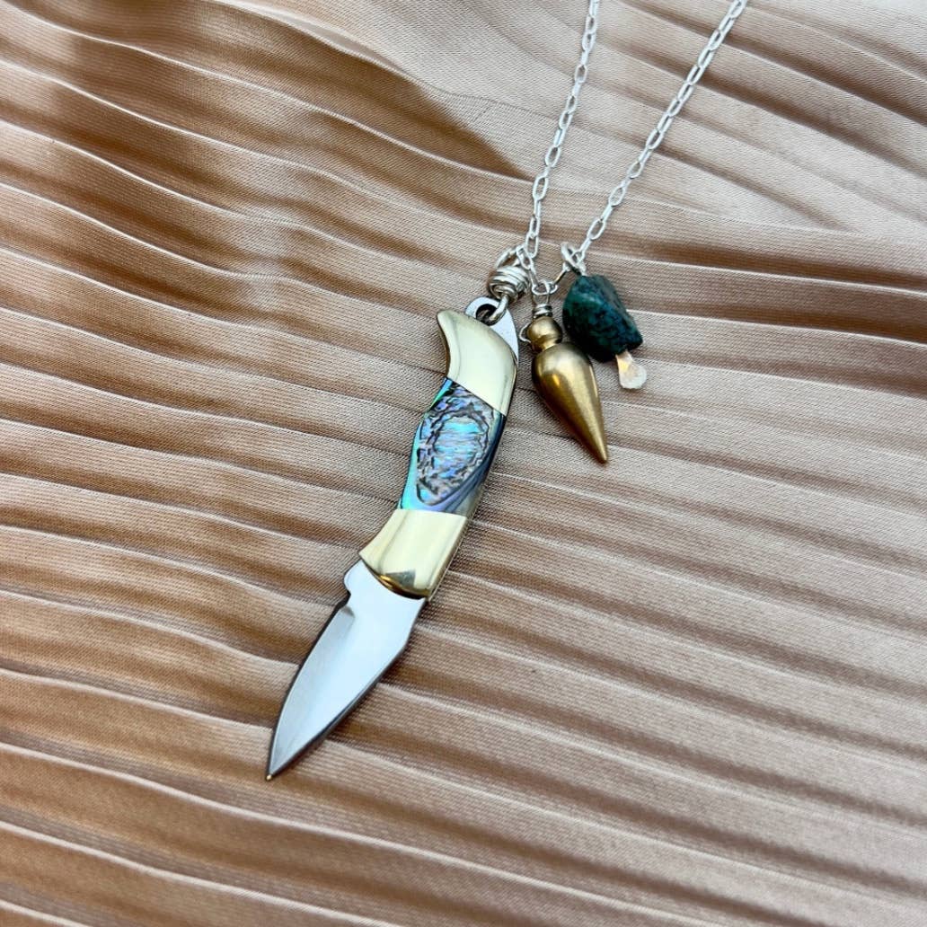 Billie Jr. Necklace (Abalone)