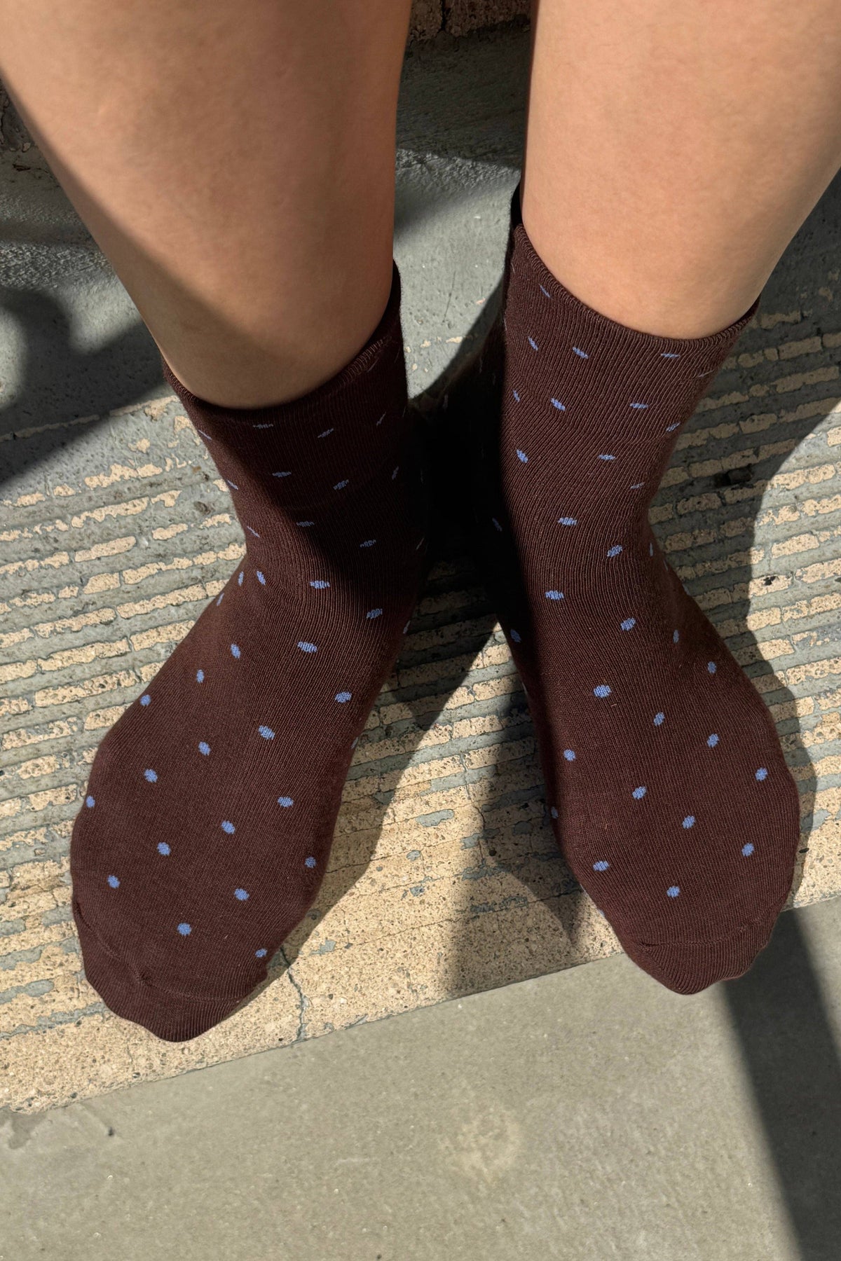 Polka Dot Sneaker Socks (wholesale)