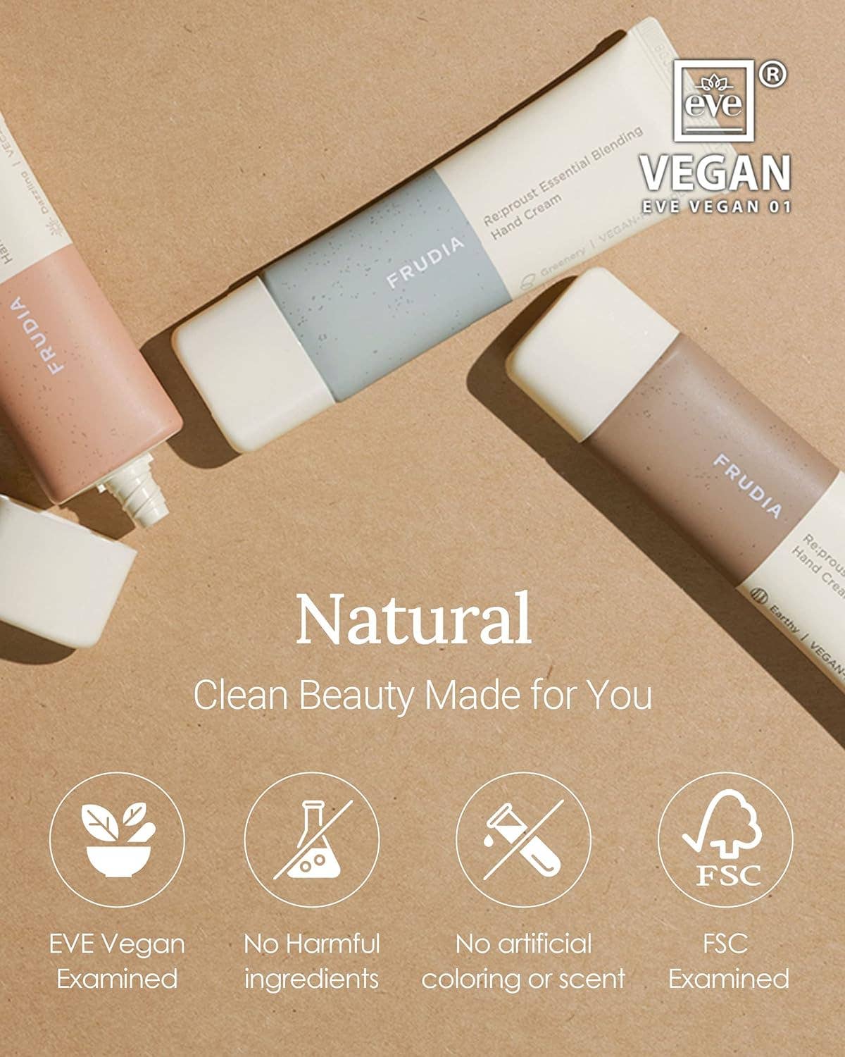 FRUIDA Vegan Hand Cream Lotion