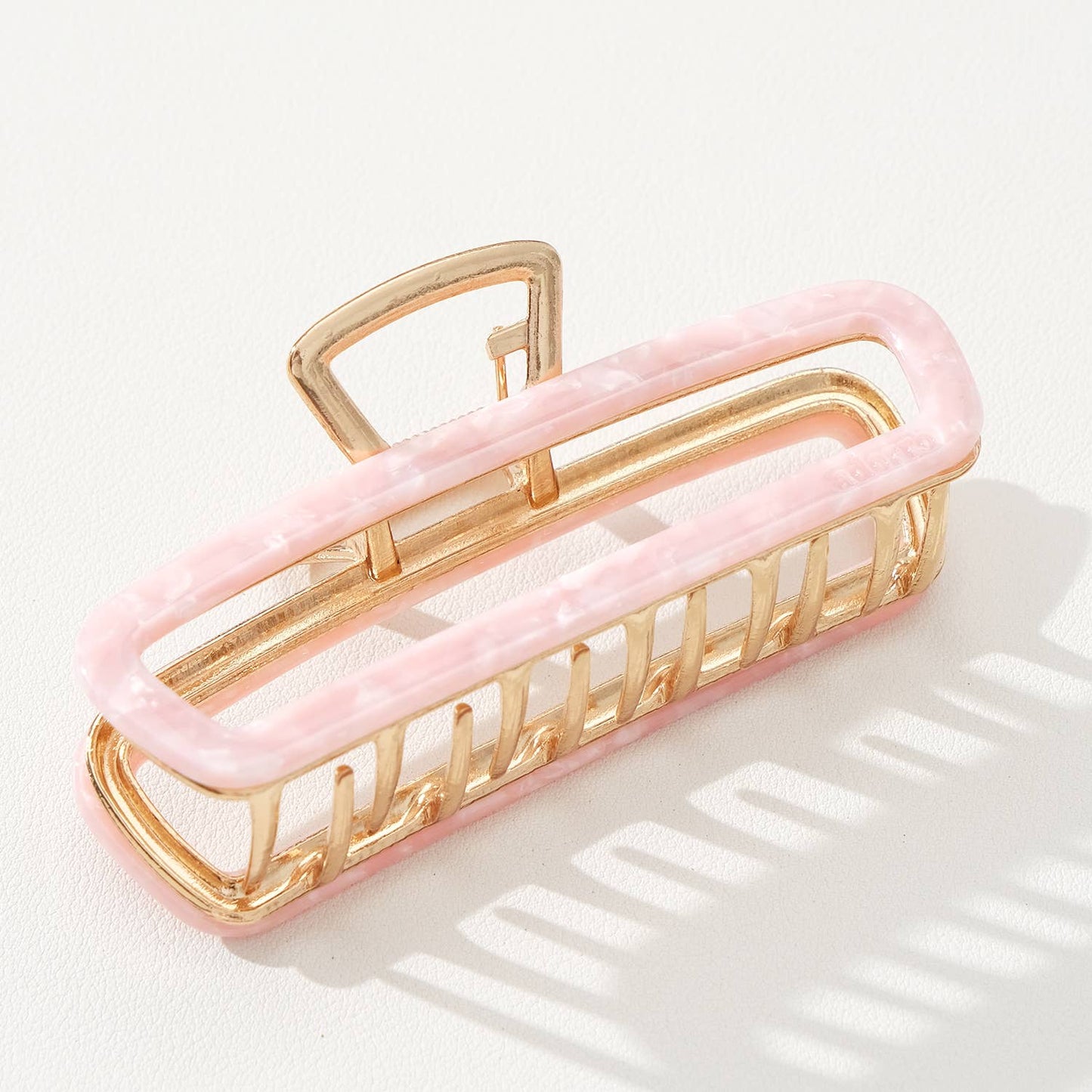 Harlow Core Rectangle Metal Claw Clip - Medium/Large