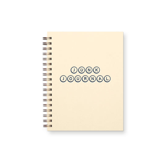 Junk Journal Beads Journal : Dot Grid Notebook