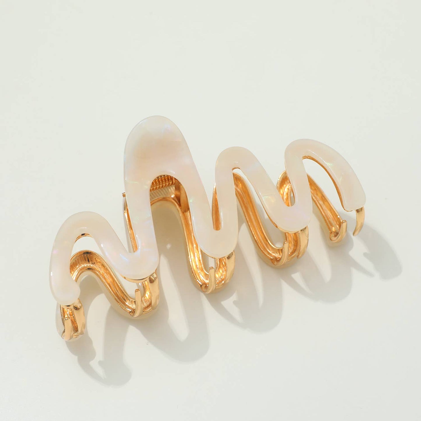 Willow Core | Large Squiggle Metal Claw Clip