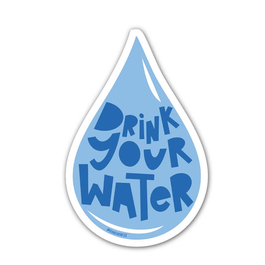 Drink Water - Vinyl Die Cut Sticker