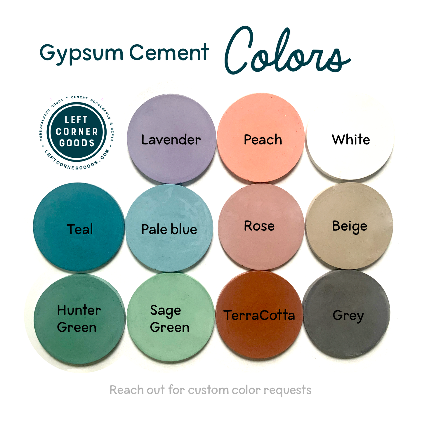 Gypsum Cement Oval Tray | candle tray | trinket tray modern