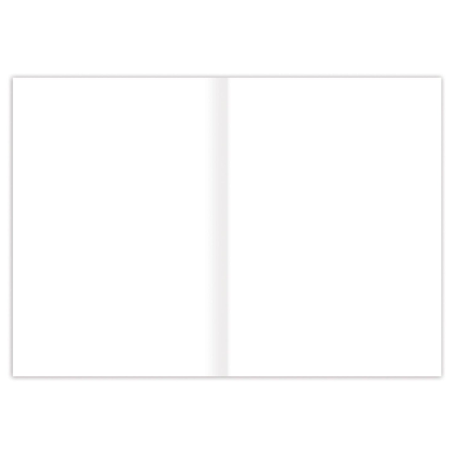 Purple & White Flowers Thank You Card