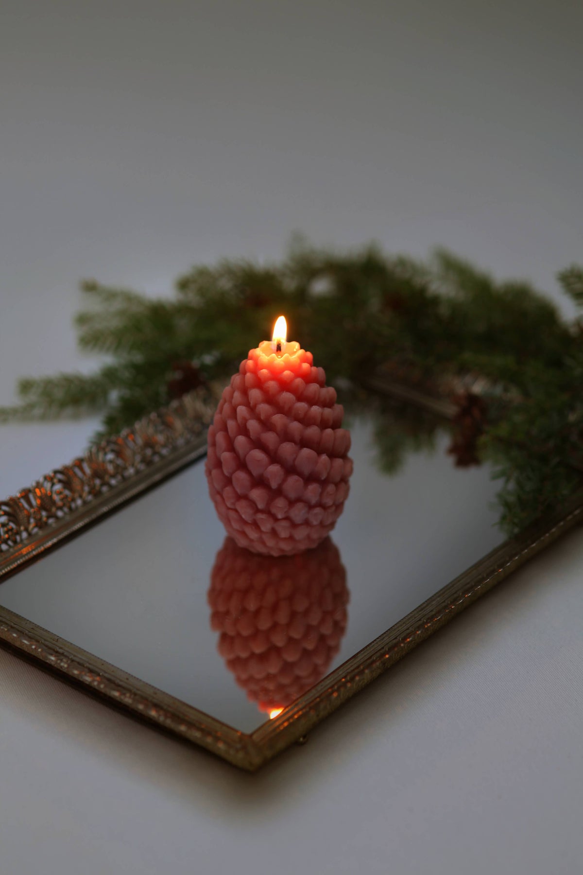Mo&Co Home Exclusive: Sculpted Beeswax Pine Cones | 2 Sizes