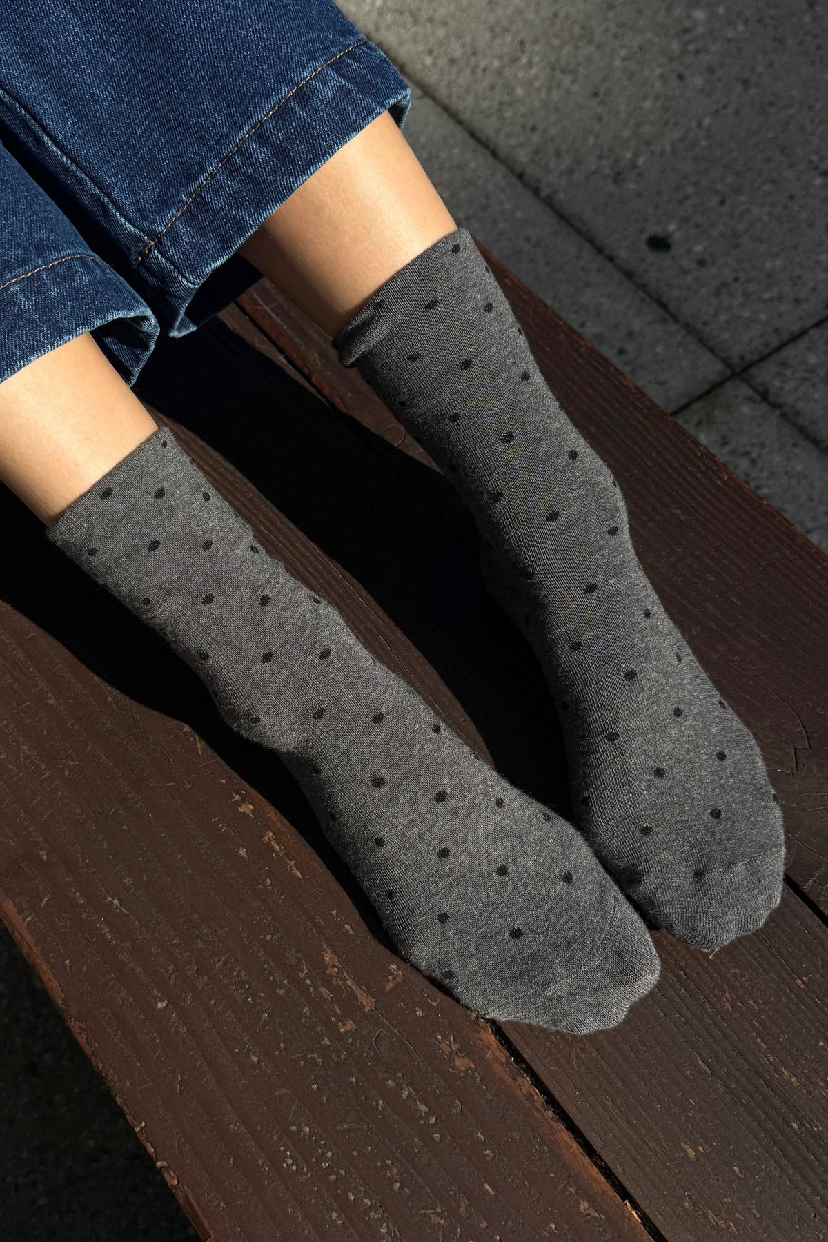 Polka Dot Sneaker Socks (wholesale)