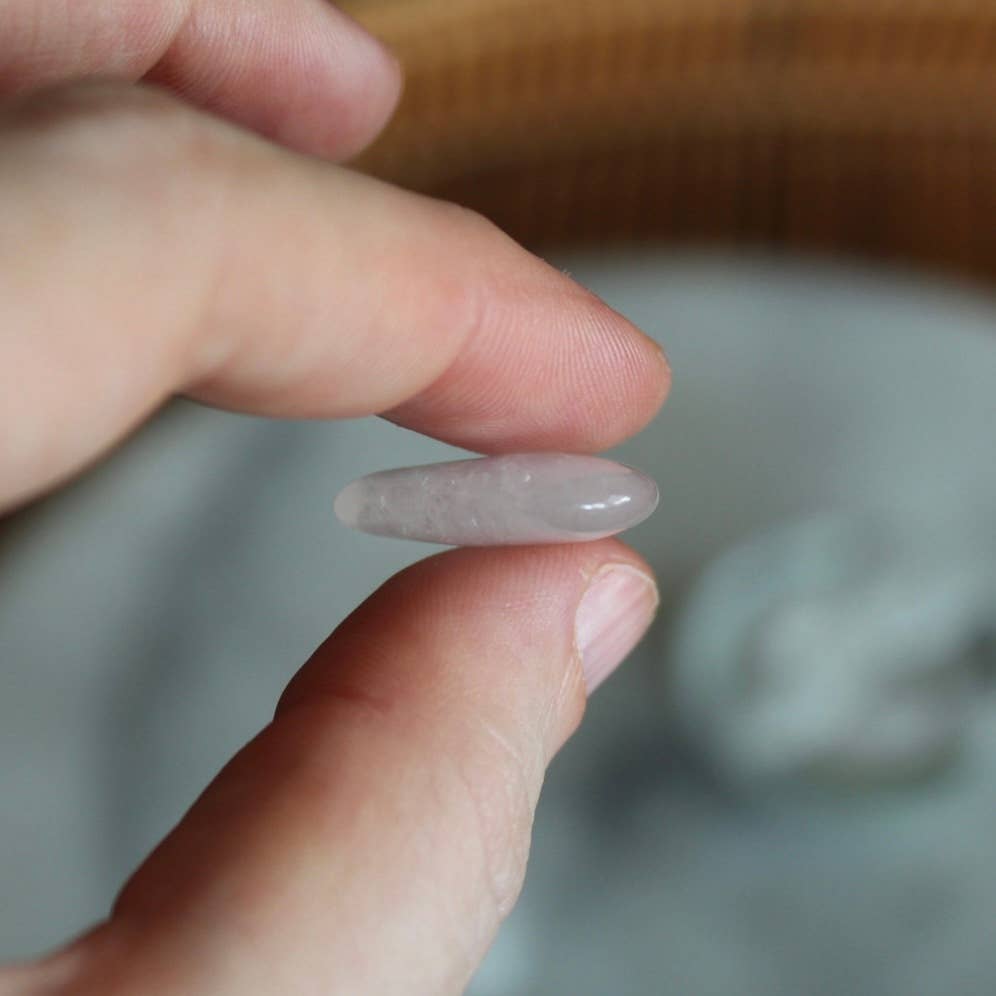 Clear Quartz 20mm Heart (Crystals & Stones)