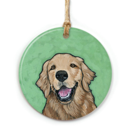 Golden Retriever Dog Ornament