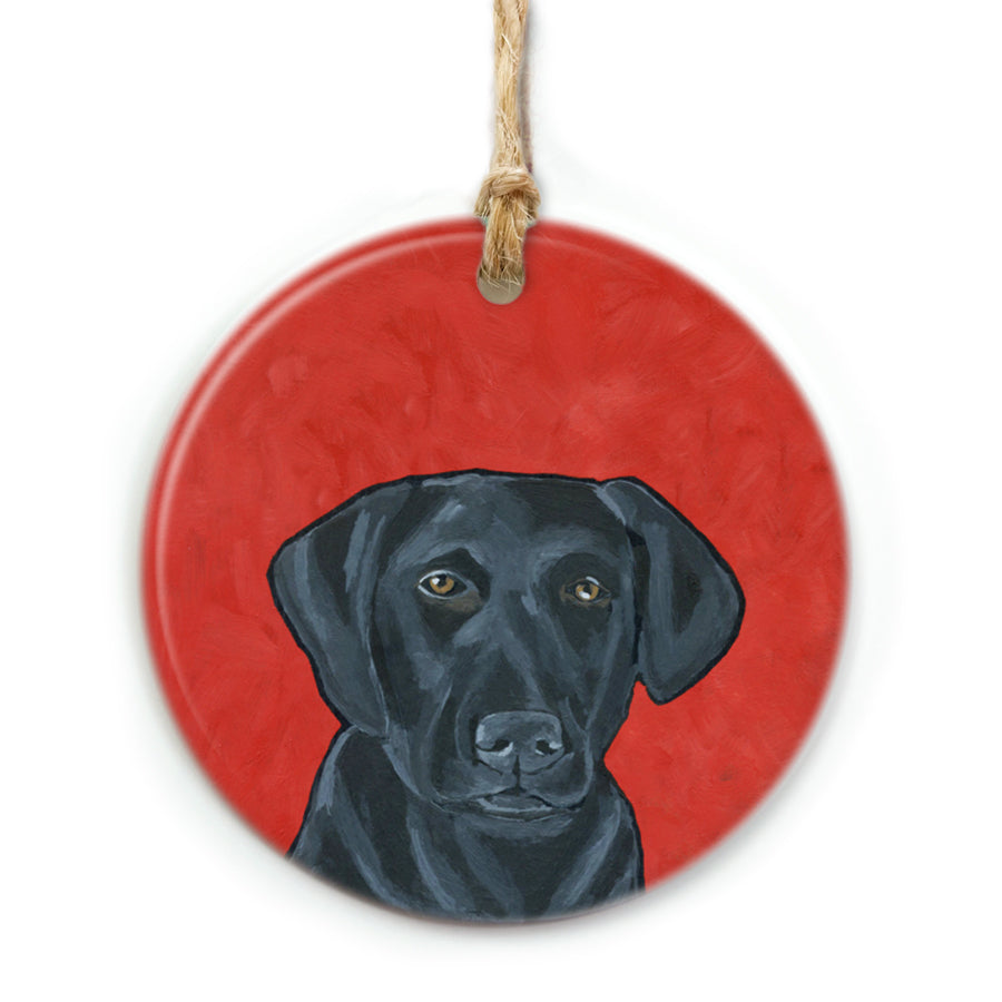 Labrador Retriever Dog Ornament
