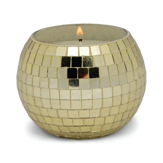 Paddywax - Gold Disco Ball Candle
