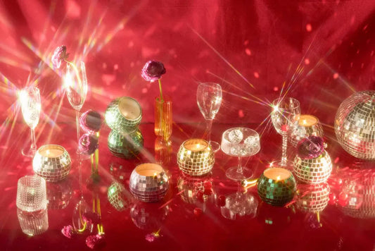 Paddywax - Gold Disco Ball Candle