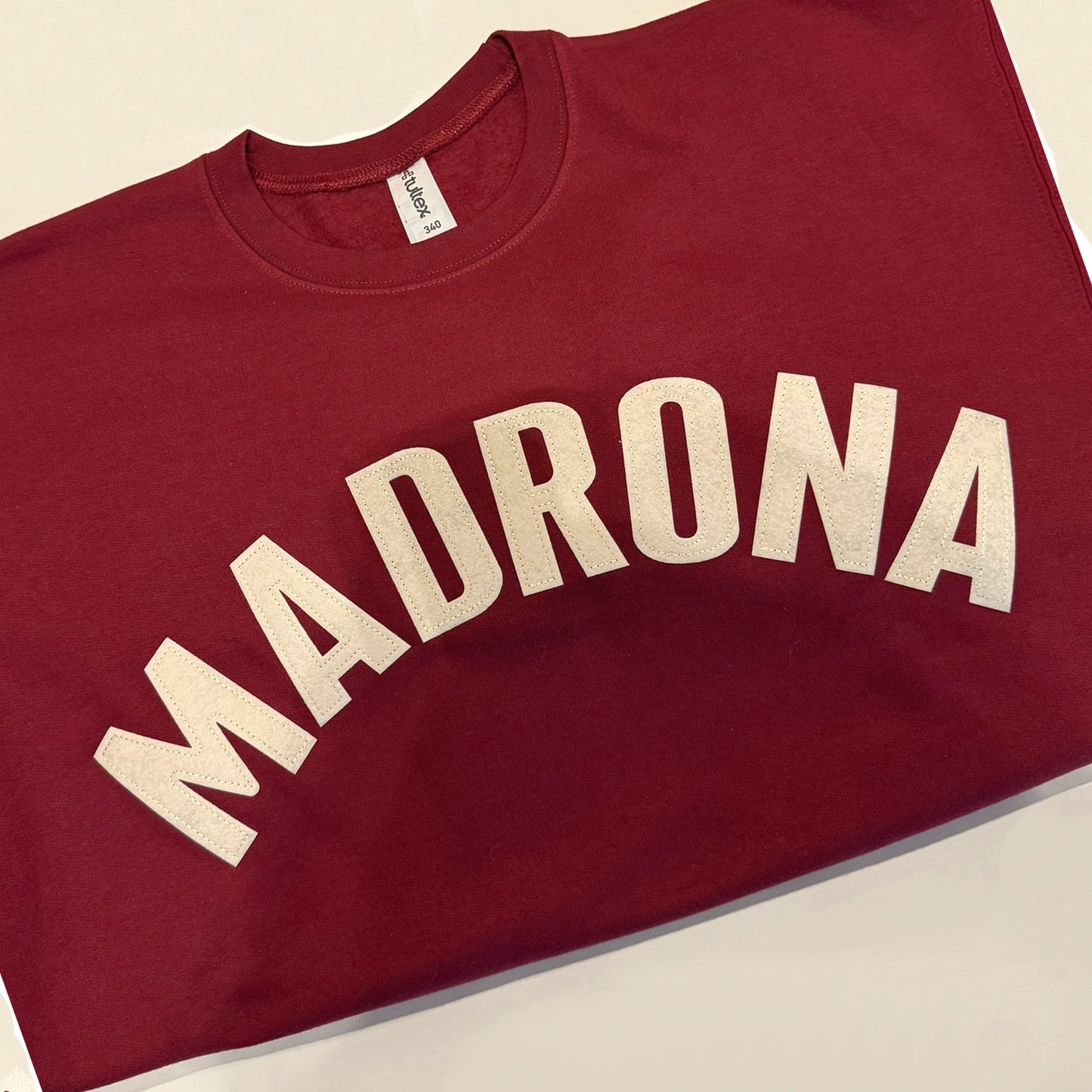 The Letterman - Felt Crewneck Sweatshirt