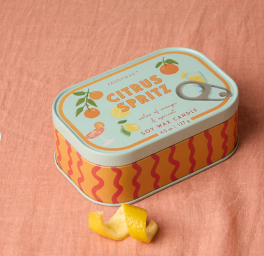 Citrus Spritz Tin Candle