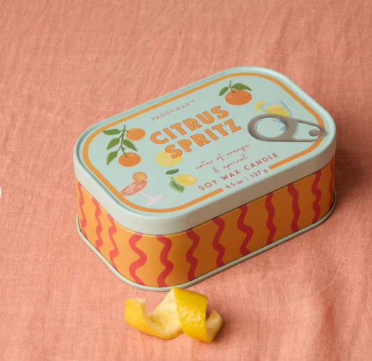 Citrus Spritz Tin Candle