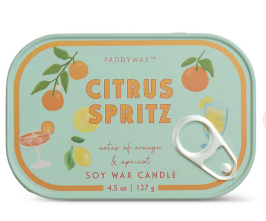 Citrus Spritz Tin Candle