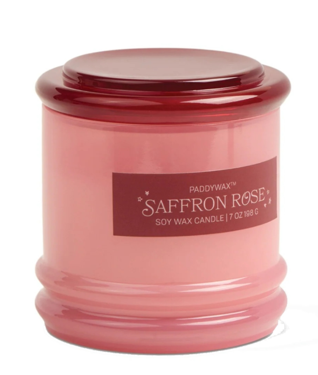 Saffron Rose Stack Candle