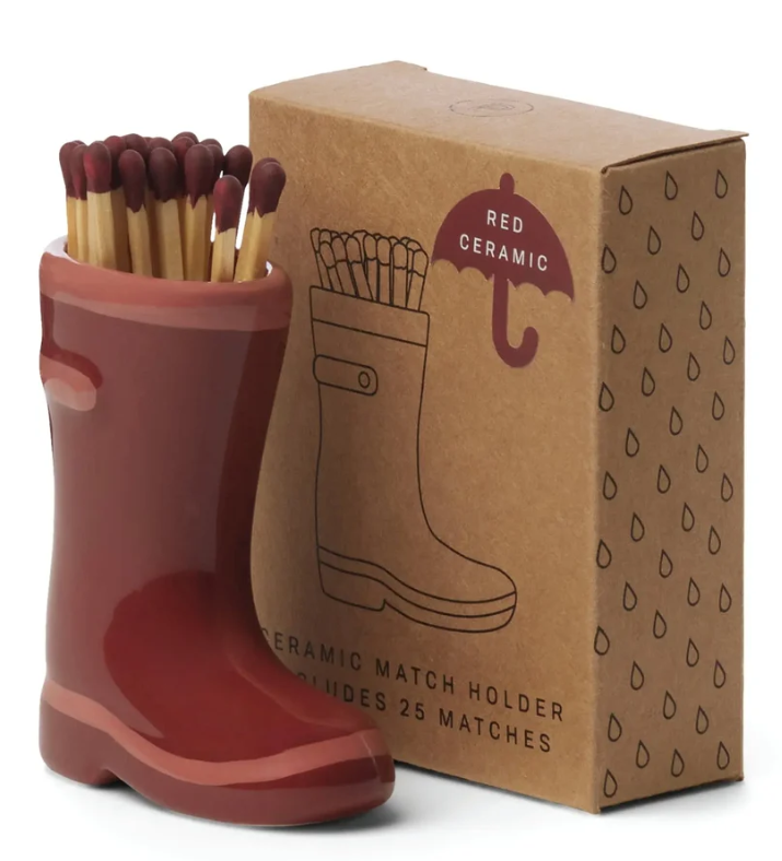 Wellington Boot Matchstick Holder