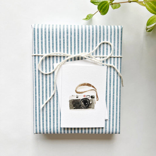 Camera mini notecard