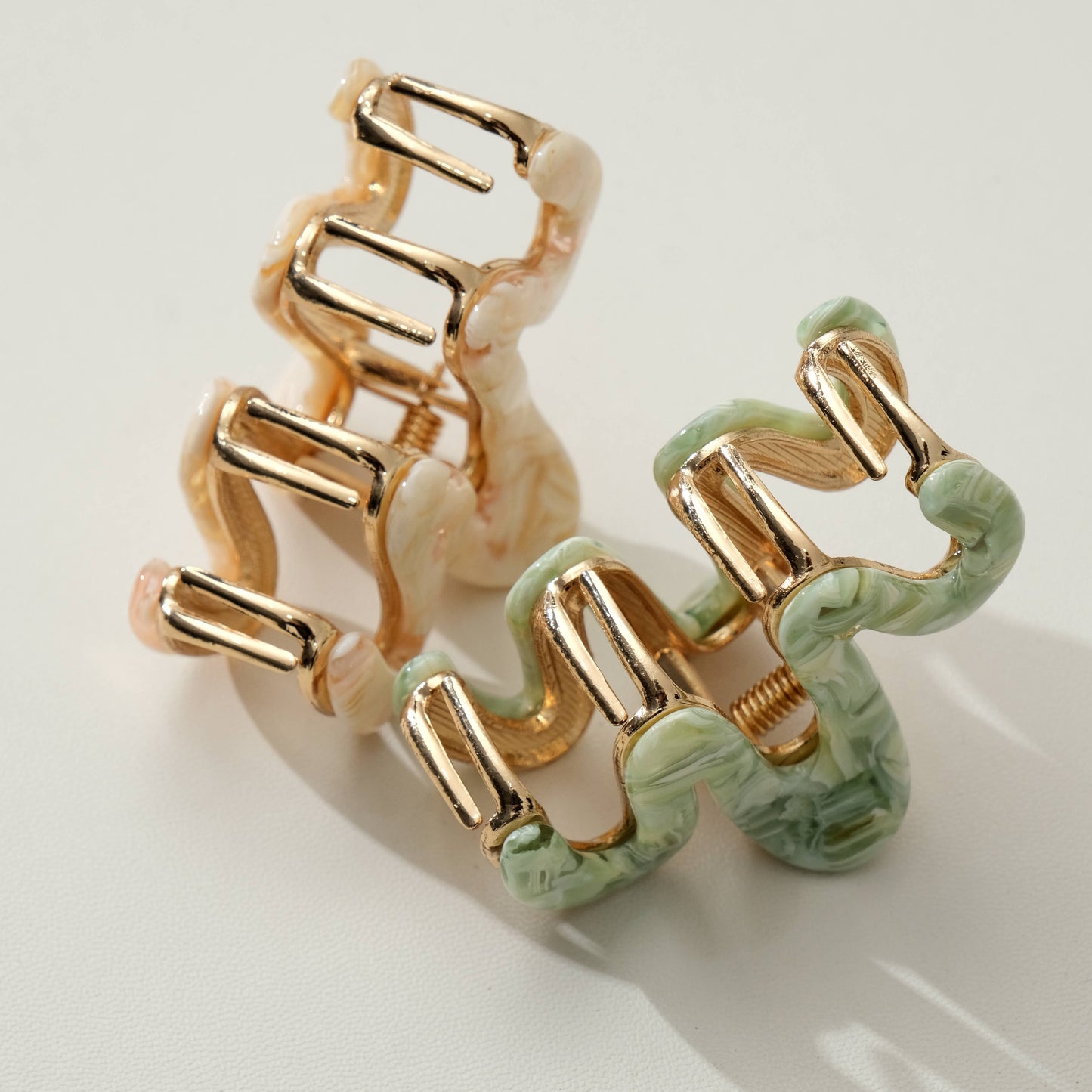 Willow Mini Garden Squiggle Metal Claw Clip - Mini