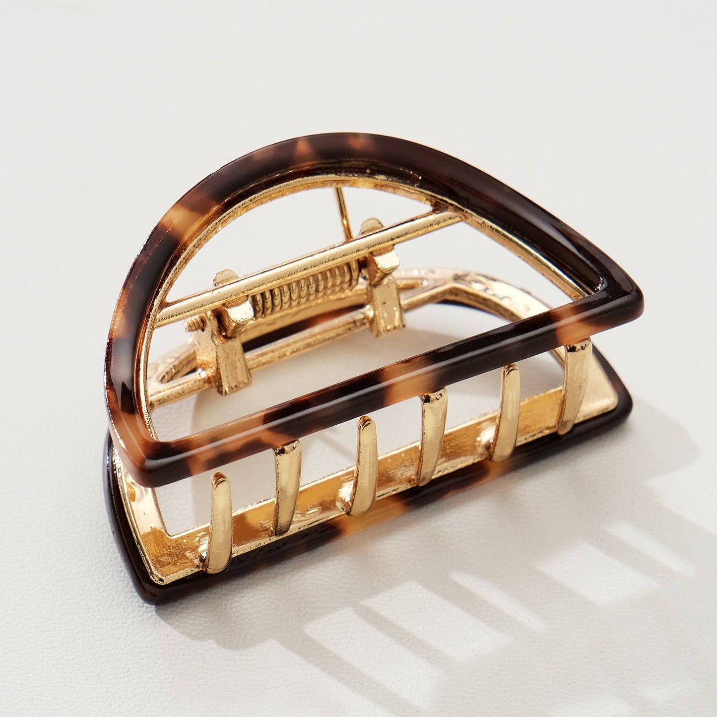 Rosalie Western | Classic Small Half Moon Metal Claw Clip