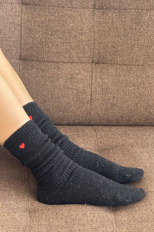 Embroidered Snow Socks