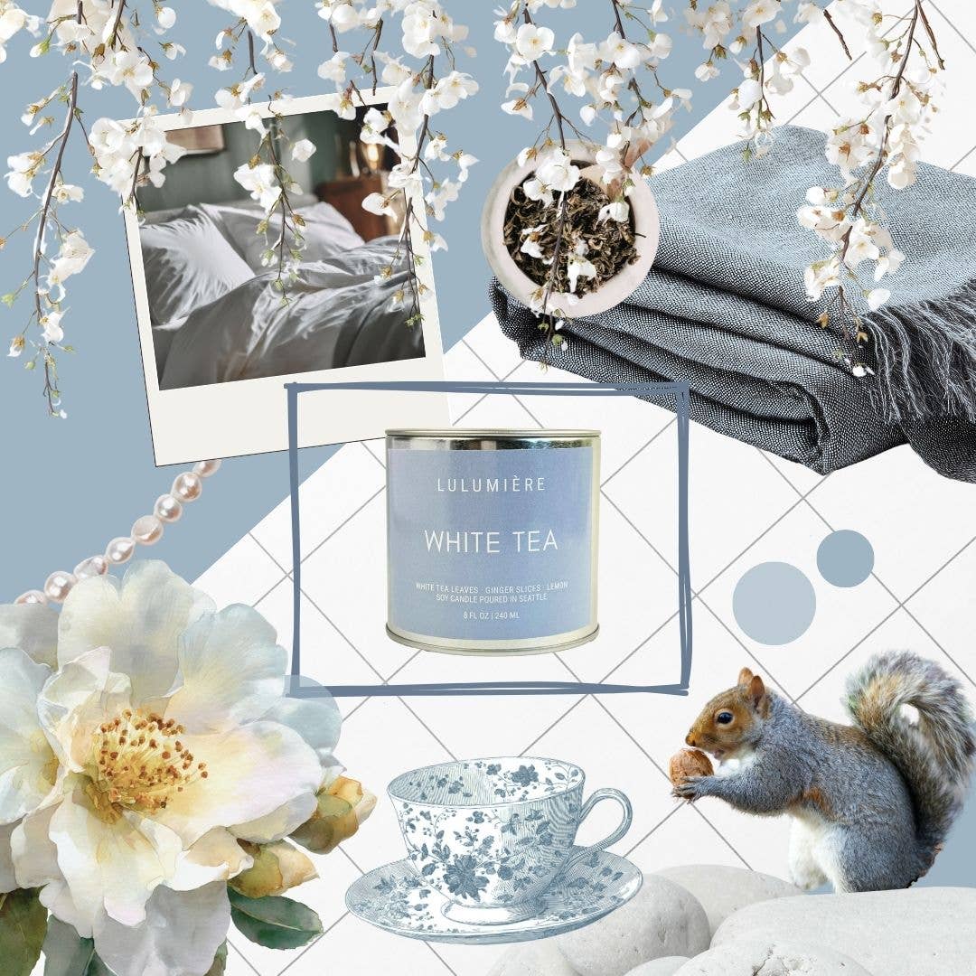 White Tea Candle