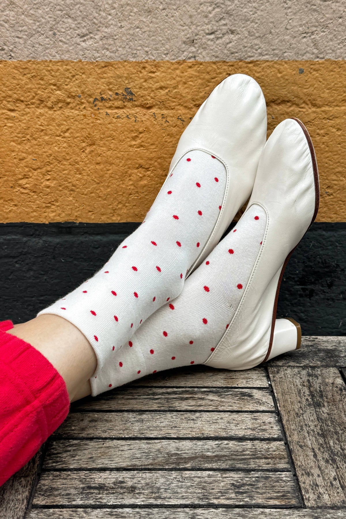 Polka Dot Sneaker Socks (wholesale)