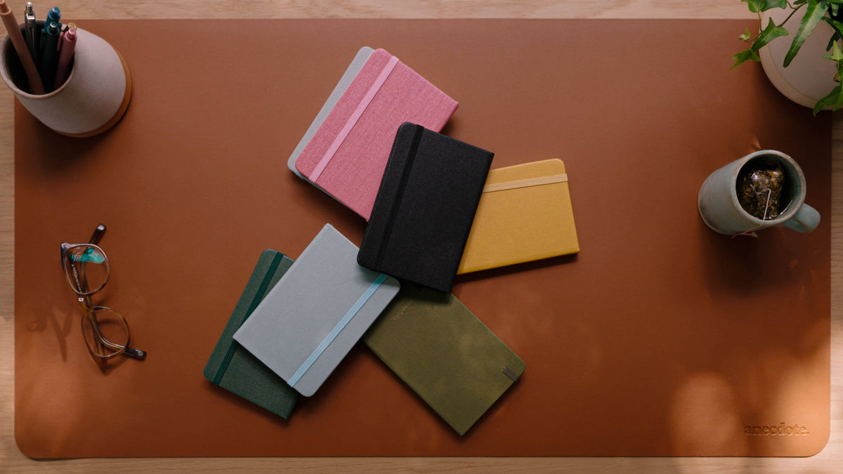 Pocket Notebook | Small Lined Journal | 7 Colors 