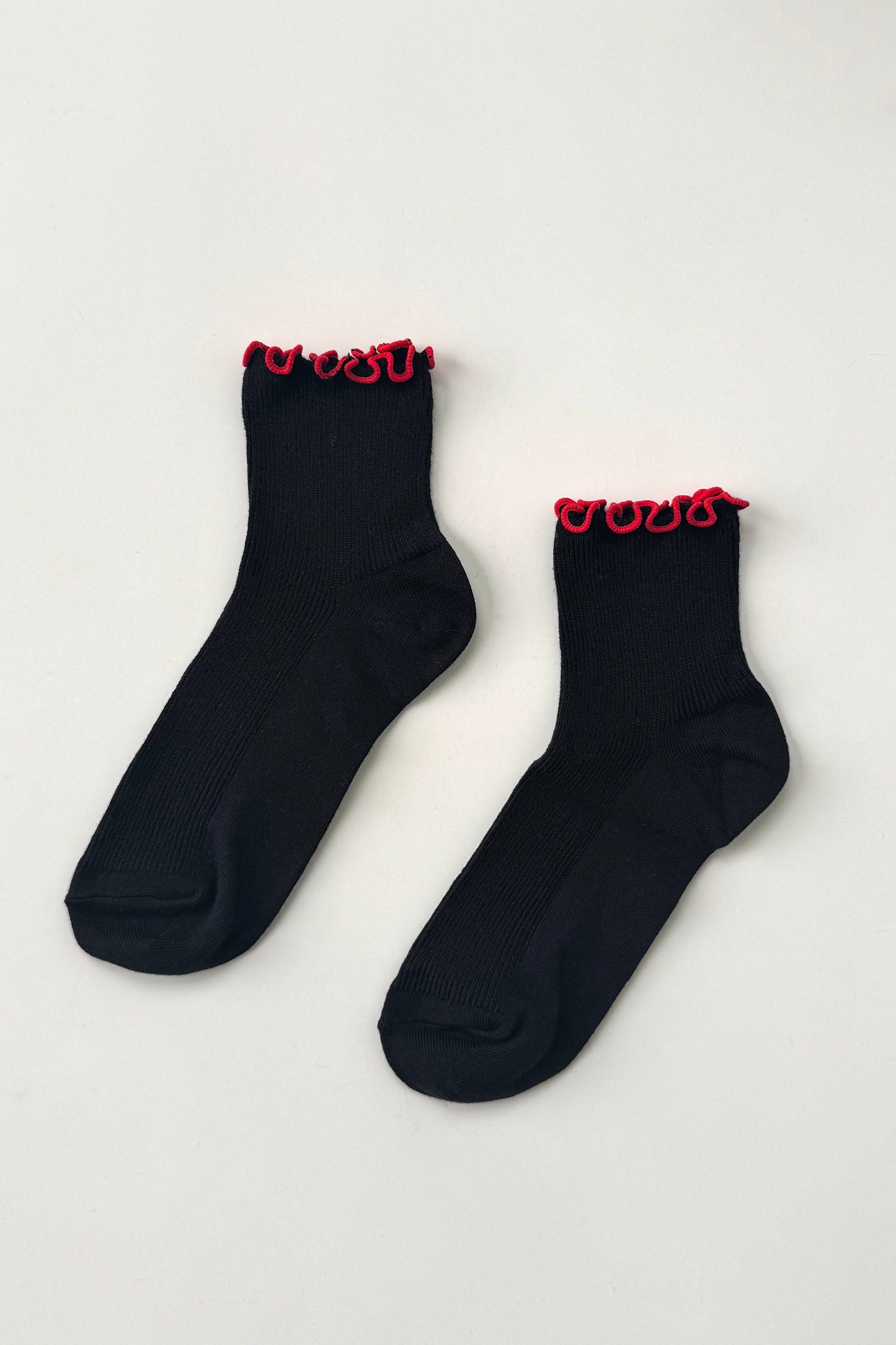 The Petite Ruffled Modal Socks (wholesale)