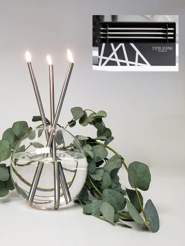 Everlasting Candles – Reusable Steel Oil Candles