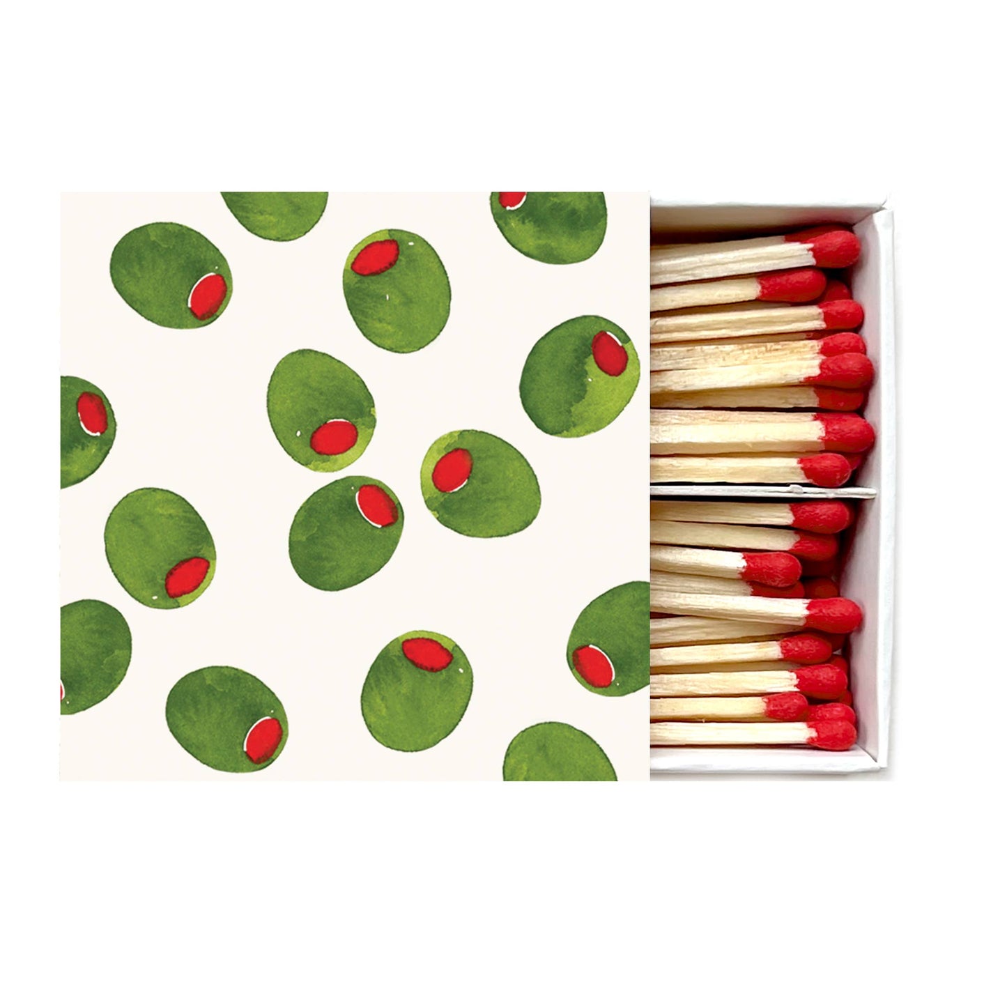 Olive Matches | Celebration Birthday Candle Matches