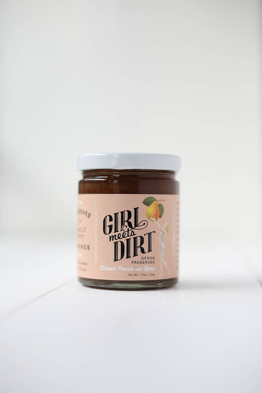 Donut Peach with Lime Spoon Preserves 7.75oz