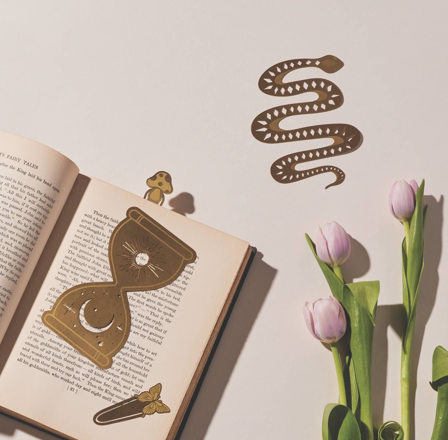 Metal Bookmark - Mister Slithers