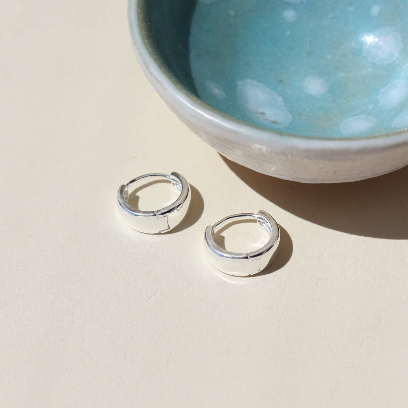 Mia Huggie Hoop Earrings