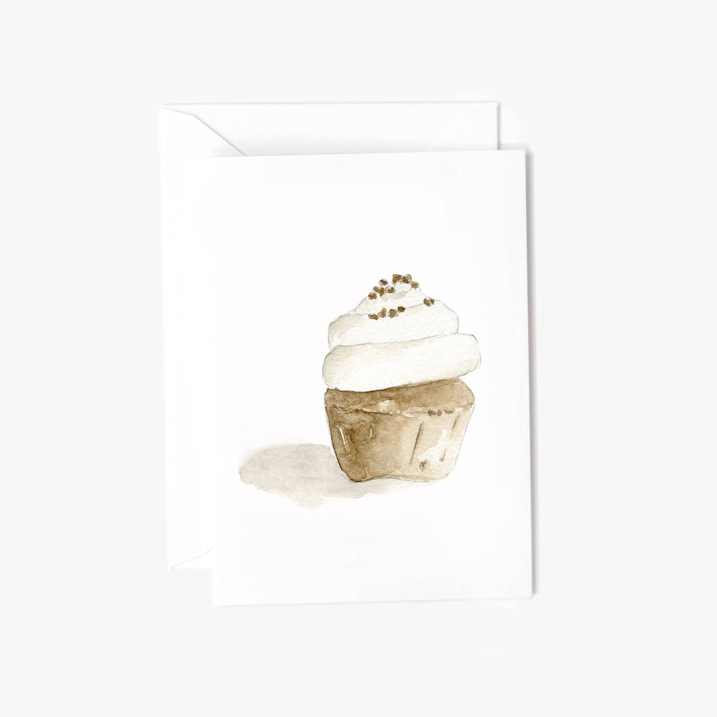 Cupcake mini notecard