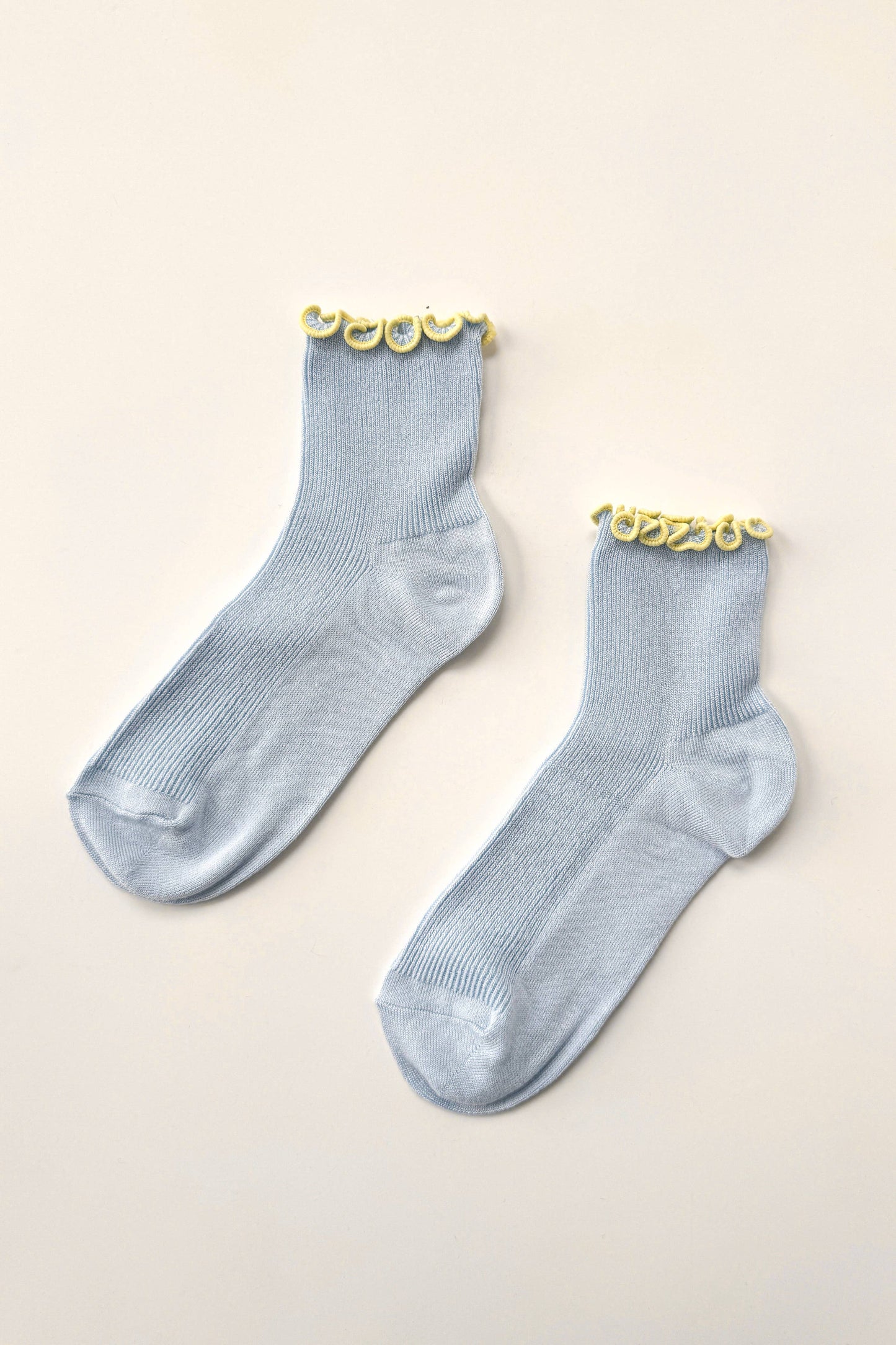 The Petite Ruffled Modal Socks (wholesale)