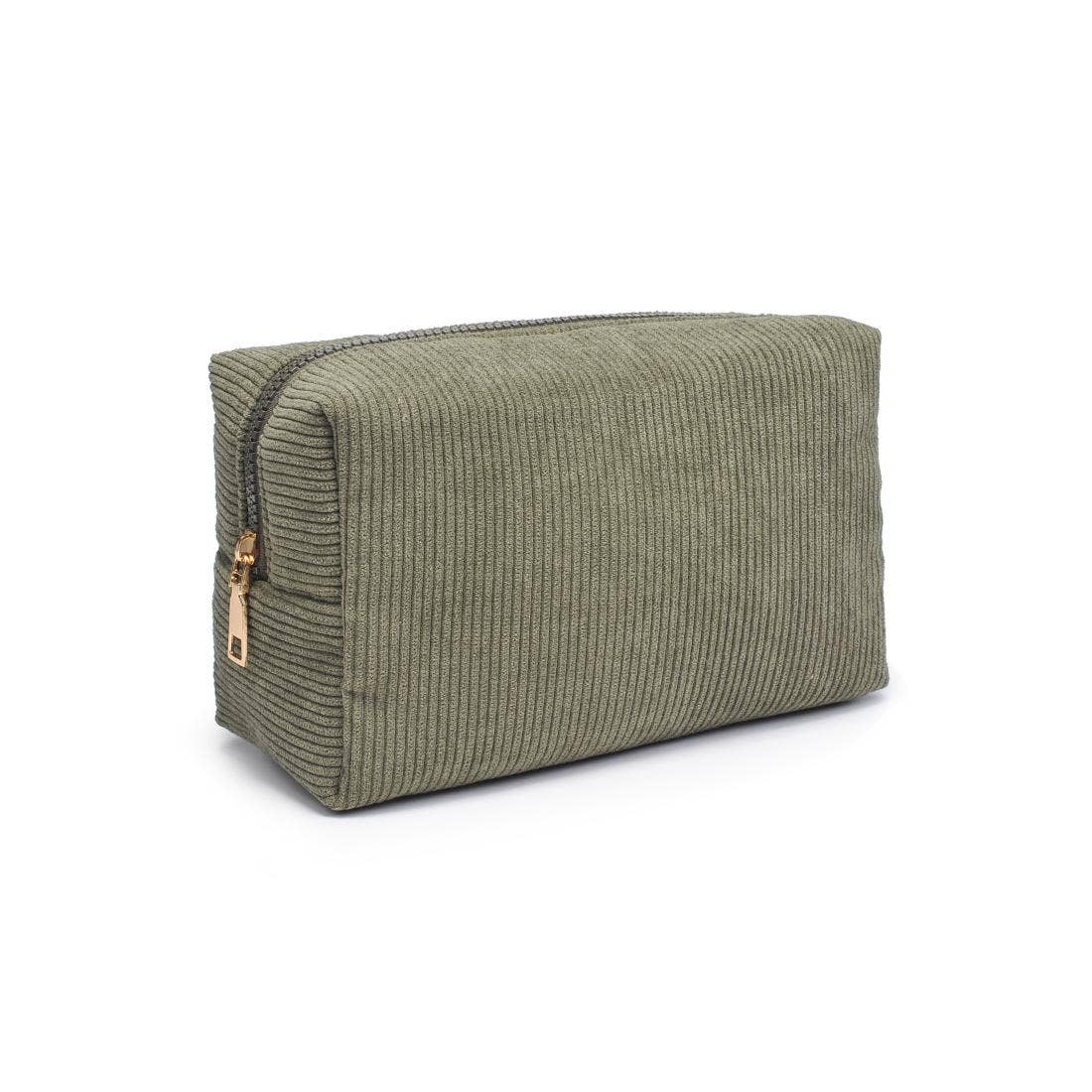 Cordially Yours - Corduroy Cosmetic & Travel Organizer Pouch