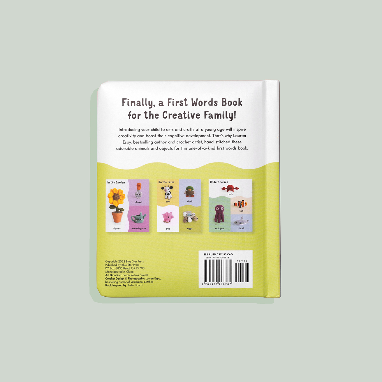 First Words with Cute Crochet Friends (Baby Board Book)