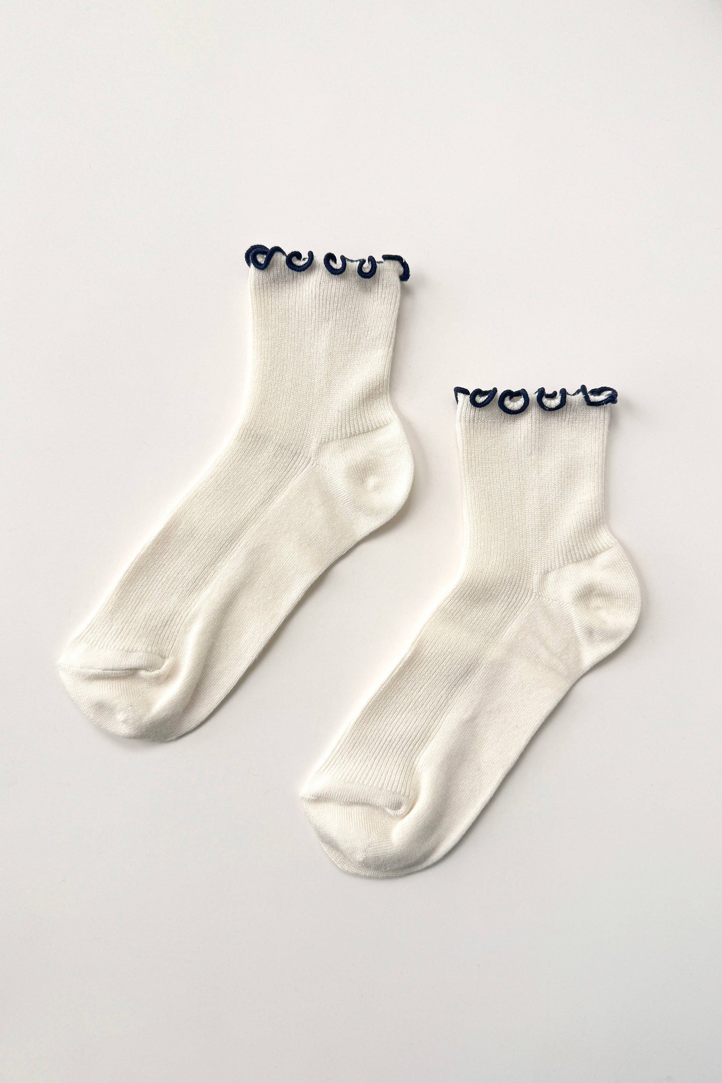 The Petite Ruffled Modal Socks (wholesale)
