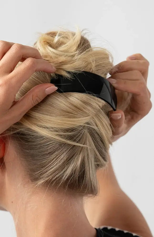 Rectangle Volume Barrette - Classic