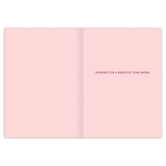 Rainbow Mountain Birthday Card