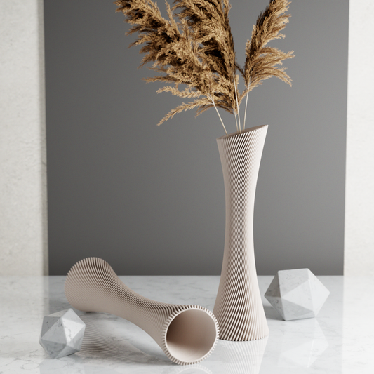 SPIRAL ROSE Vase | Modernized Pottery