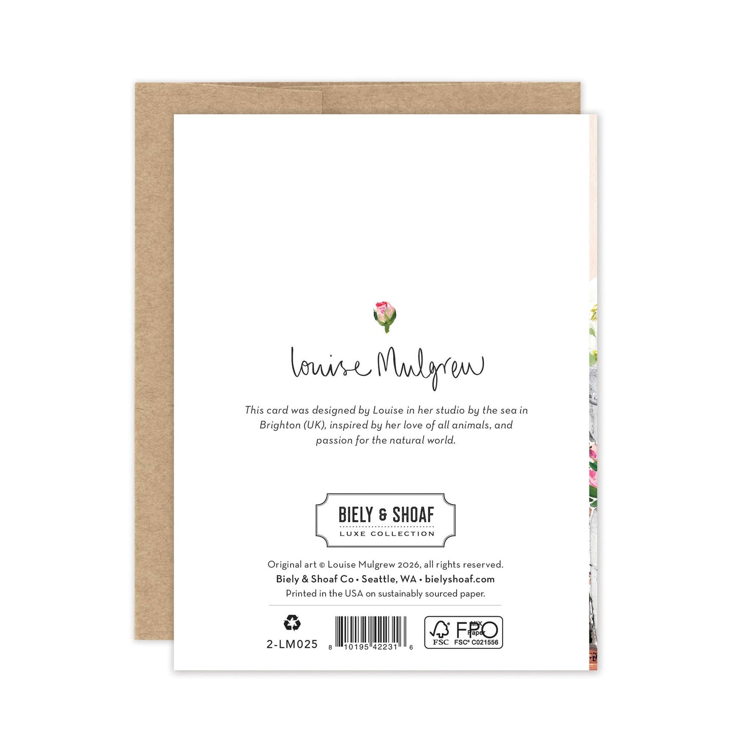 Flower Market Birthday - Luxe A2 Card