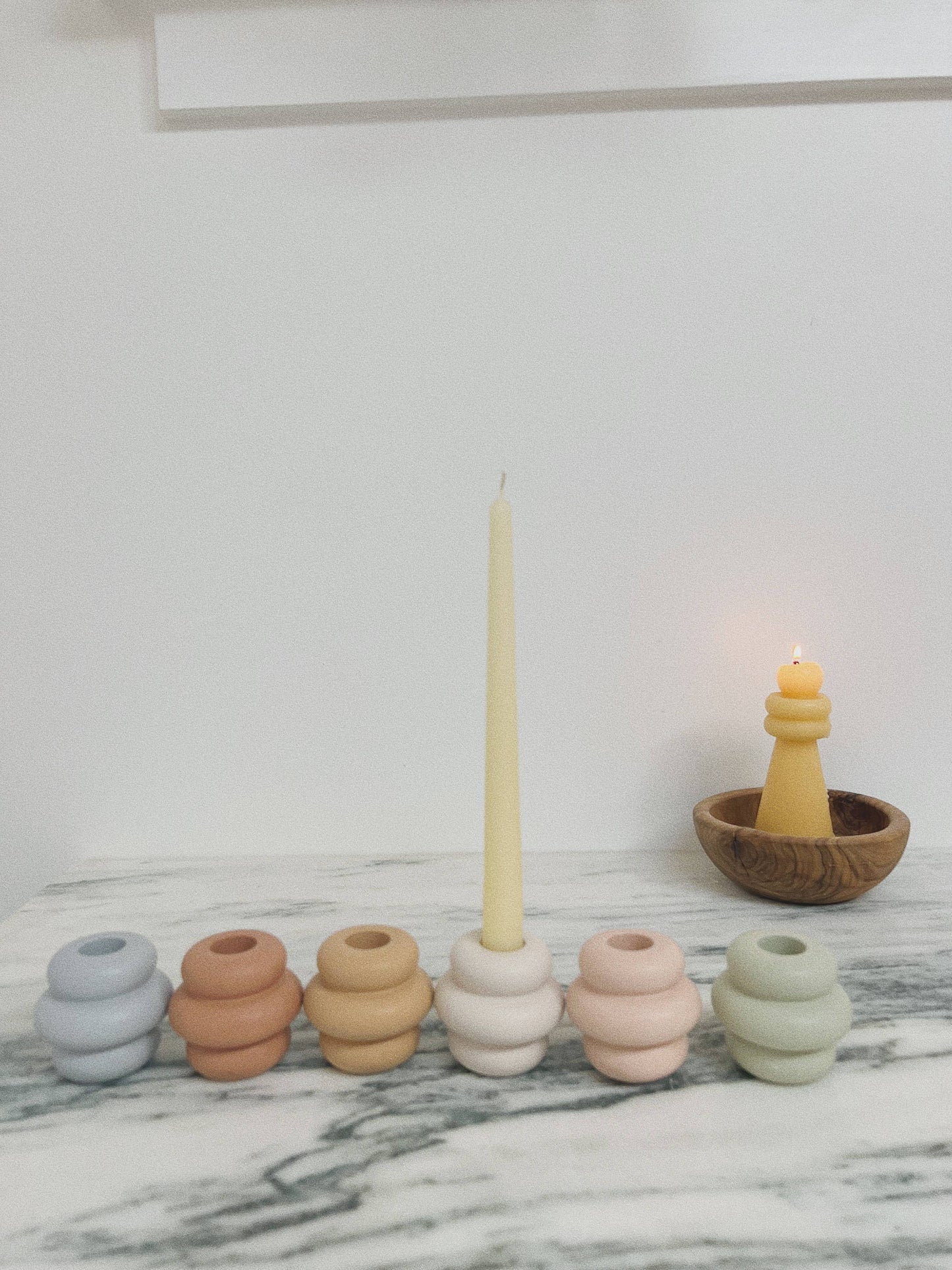 Stacked candle holder no.2