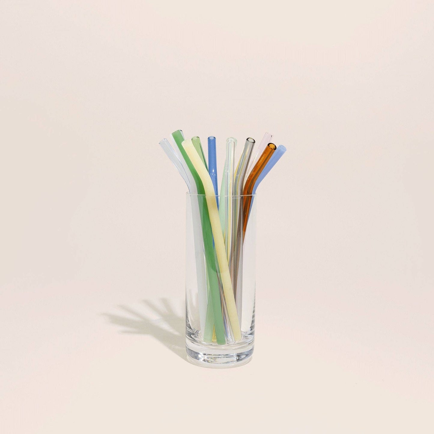 8in Bent Glass Straws