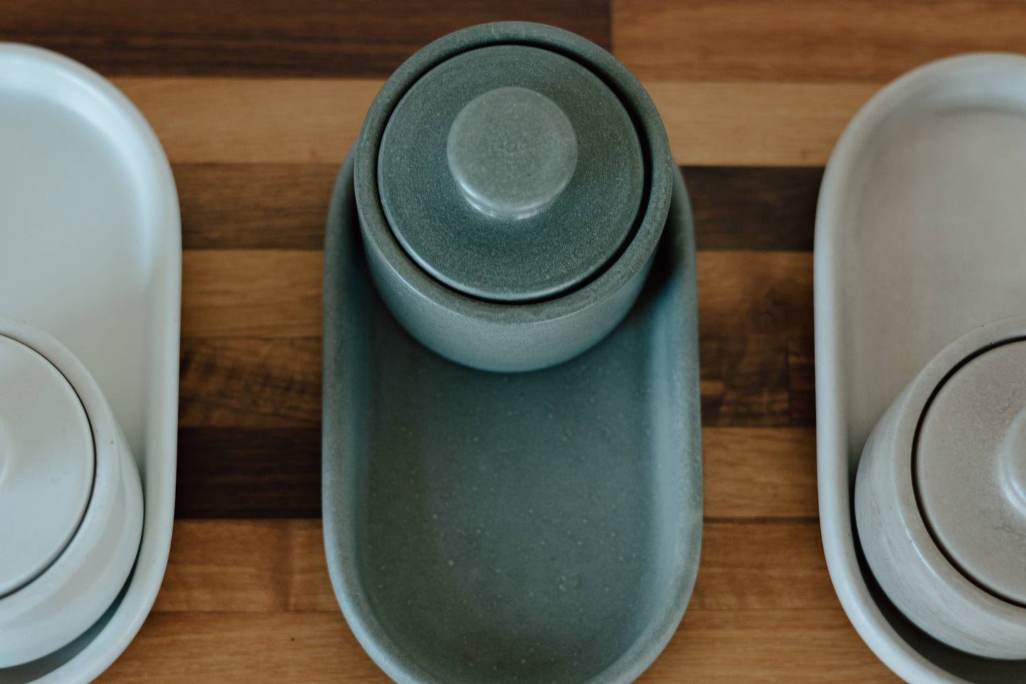 Bordssalt | 3" Concrete container with lid