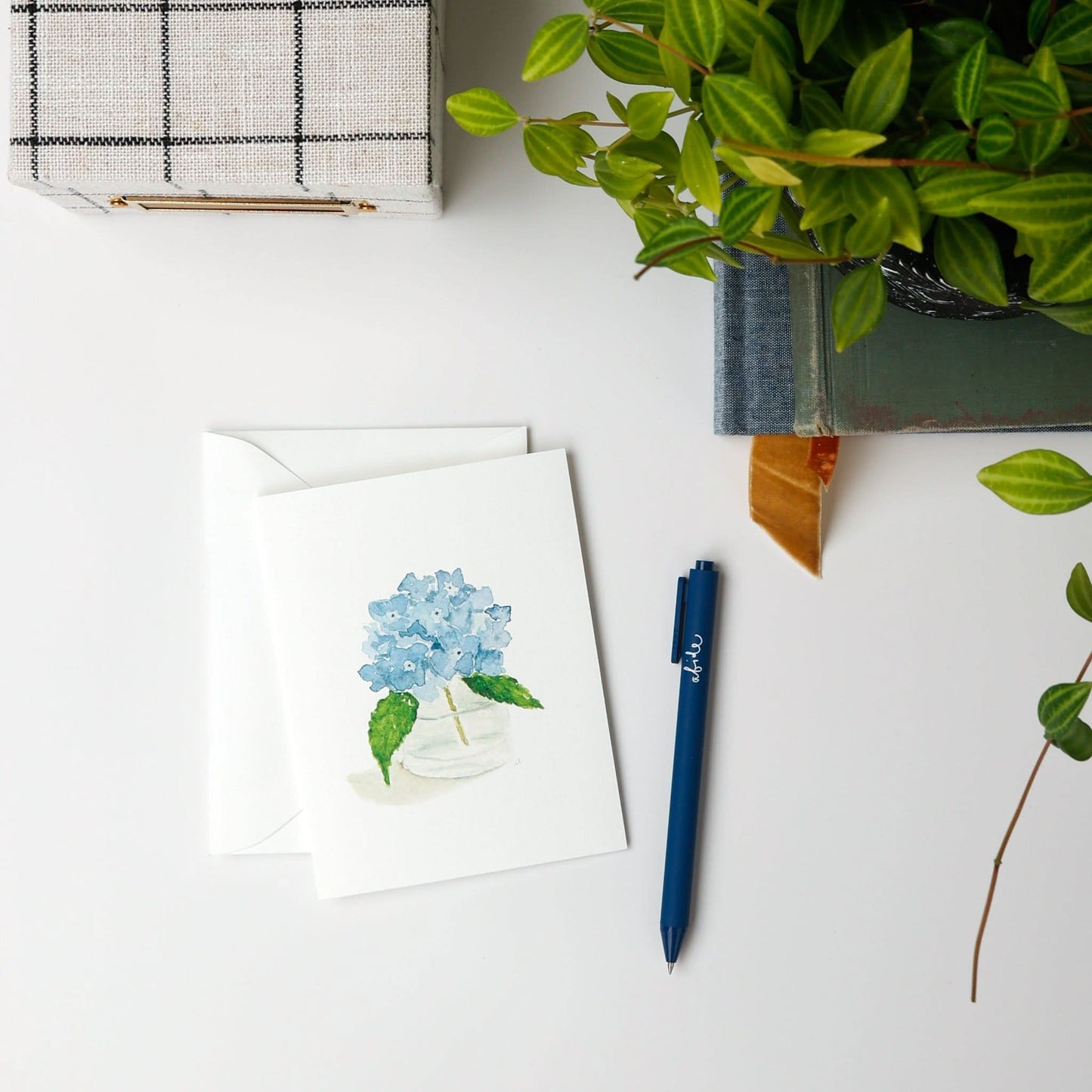 Hydrangea notecard