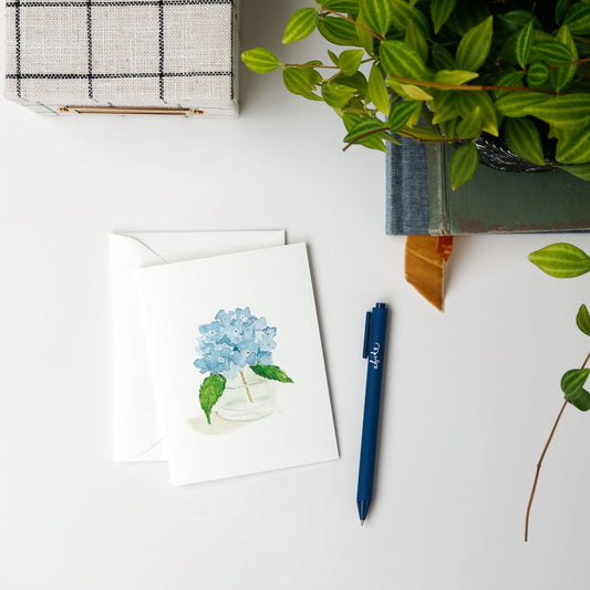 Hydrangea notecard